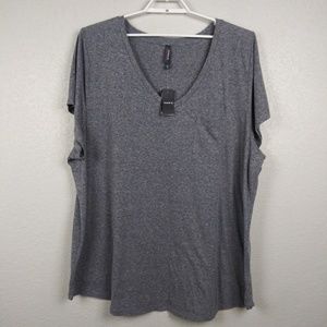 Torrid Plus Size Triblend Pocket Tee